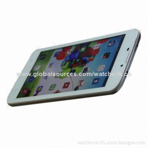 6" 3G Tablet Phone with Quad-core CPU, Dual-SIM Card, Dual Camera and Flashlight